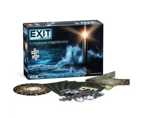 EXIT - Farul singuratic puzzle joc de societate - Piatnik (limba maghiară)