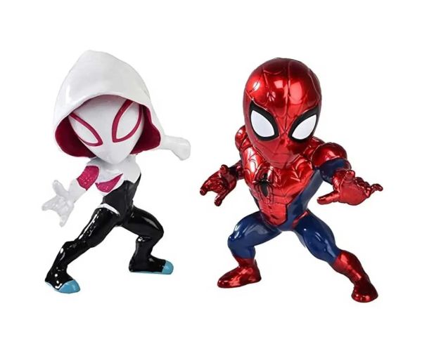 Spider-Man: Spidey Amazing Friends Figurină de acțiune metal premium 7cm în diverse versiuni 1bucat