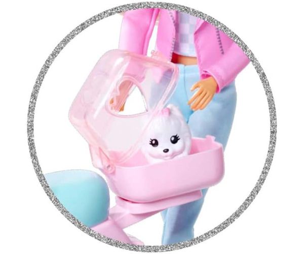Steffi Love: Set de joacă cu Steffi și trotinetă - Simba Toys