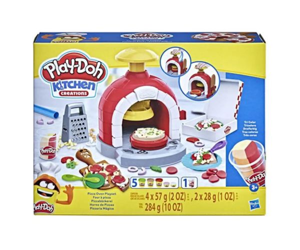 Play-Doh: Kitchen creations pizza set plastilină cu accesorii 284g - Hasbro