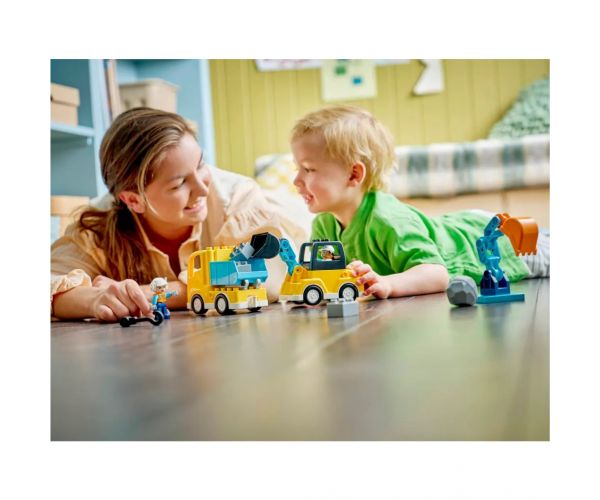 LEGO® DUPLO®: 3 în 1 utilaje de construcție (10475)