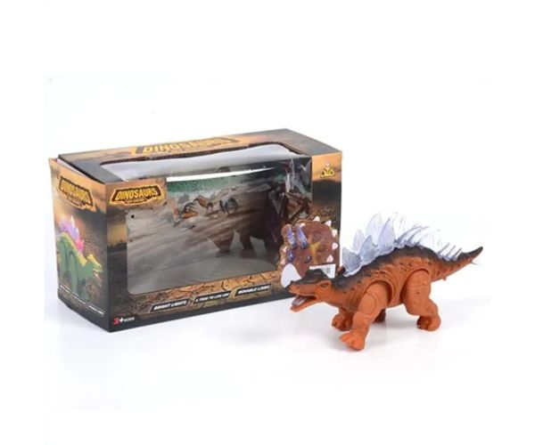 Stegosaurus dinozaur figurină cu efecte de lumini