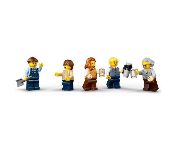 LEGO® City: Nostalgie locomotivă cu aburi (60511)