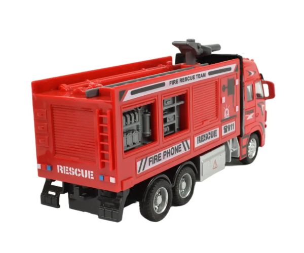 Fire Truck: mașină de pompieri cu lumina si sunet 20cm