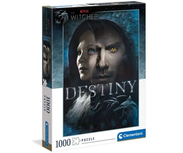 Witcher: Destiny 1000 bucăți puzzle - Clementoni