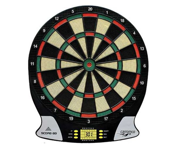 Elemes darts tábla kiegészítőkkel