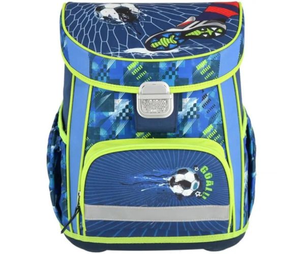 Football goal ergonomic rucsac ghiozdan cu penar set de 4 bucăți