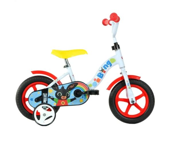 Bicicletă pentru copii Bing, colorată, mărimea 10 - bicicletă Dino Bikes