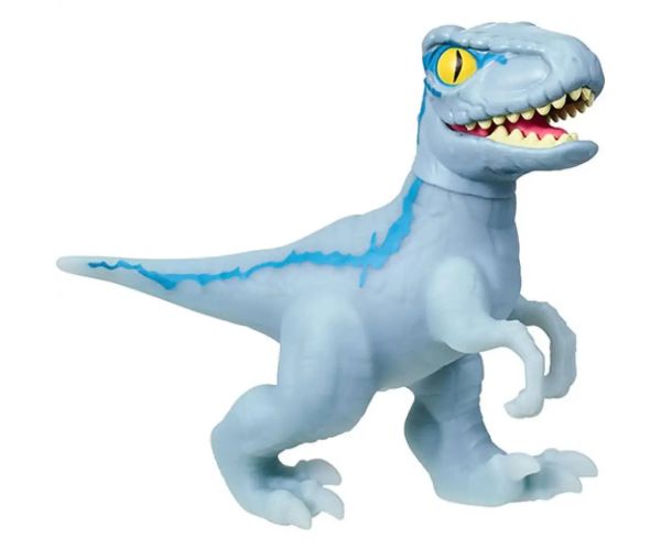 Heroes of Goo Jit Zu Jurassic World Velociraptor albastru figurină de joacă