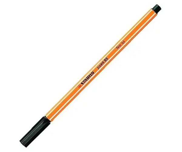 Stabilo: Point 88 fine 0,4mm culoarea neagră