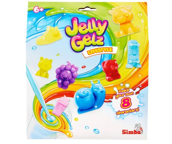 Jelly Gelz Lifestyle set creativ de figurine din gel - Simba Toys