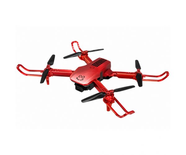 KOO: Kotaro 078 roșu dron pliabil cu telecomandă cu două camere și iluminare LED