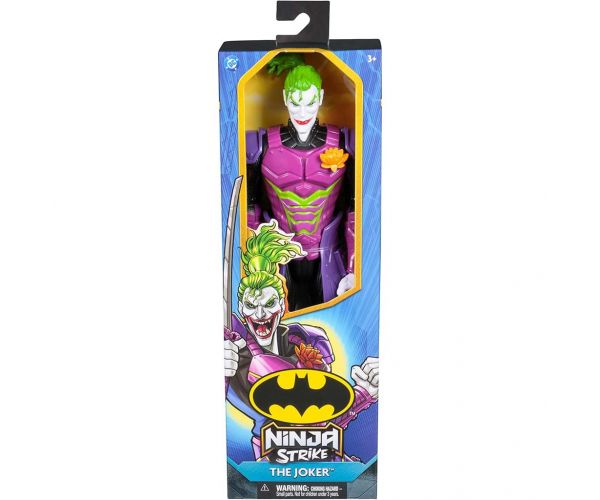DC Ninja Strike: Joker războinic ninja de 30 cm - Spin Master