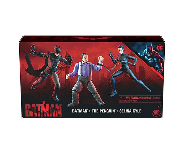 DC Comics: The Batman figura csomag 3db-os - Spin Master