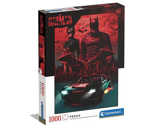 DC Comics: The Batman HQC puzzle 1000 bucăți - Clementoni