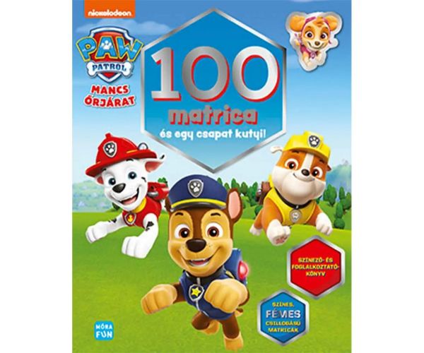 Móra: Patrula Câinilor - 100 de autocolante și o echipă de căței! carte de activități
