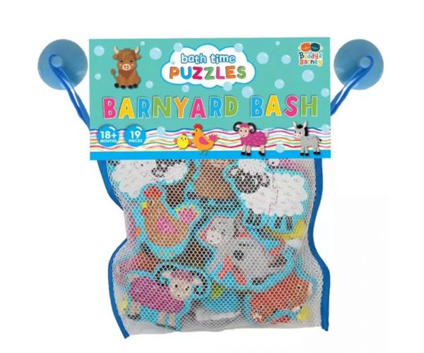Buddy & Barney Jucărie de baie puzzle - Grajd