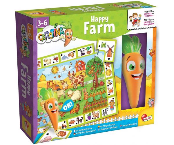Carotina: Set Ferma Fericită - Lisciani