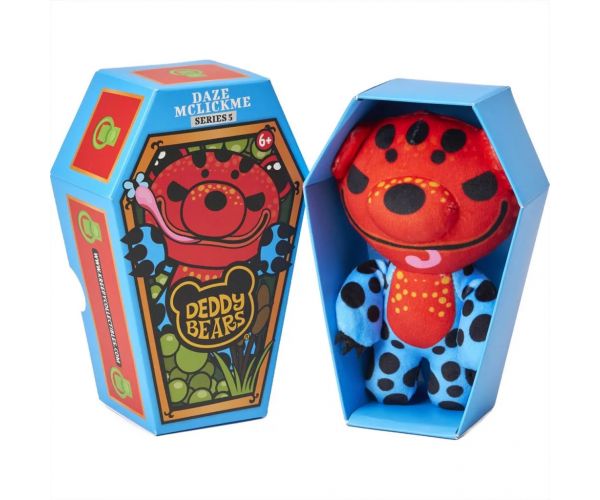 Deddy Bear Dace Mclickme în sicriu de pluș, seria a 5-a, 15 cm