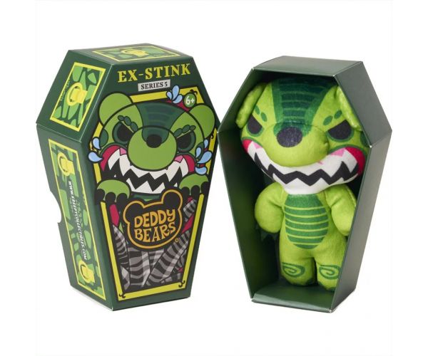 Deddy Bear Ex-Stink pluș în sicriu, seria 5, 15 cm