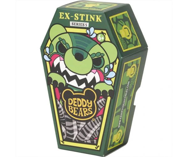 Deddy Bear Ex-Stink pluș în sicriu, seria 5, 15 cm