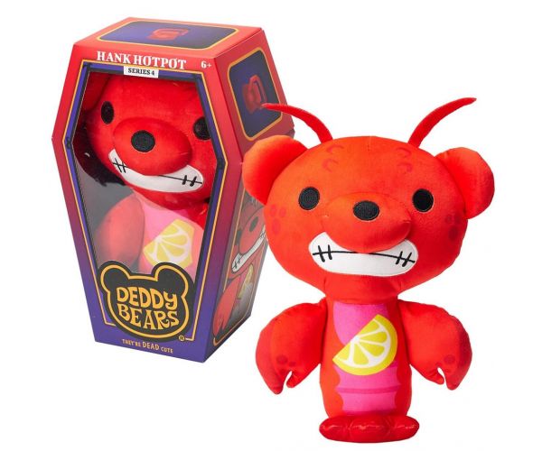 Deddy Bear Hank în sicriu de pluș, seria 4, 30 cm - Hank Hotpot