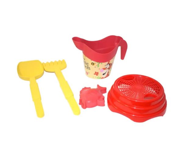 Winnie the Pooh set pentru nisip cu găleată - Mondo Toys