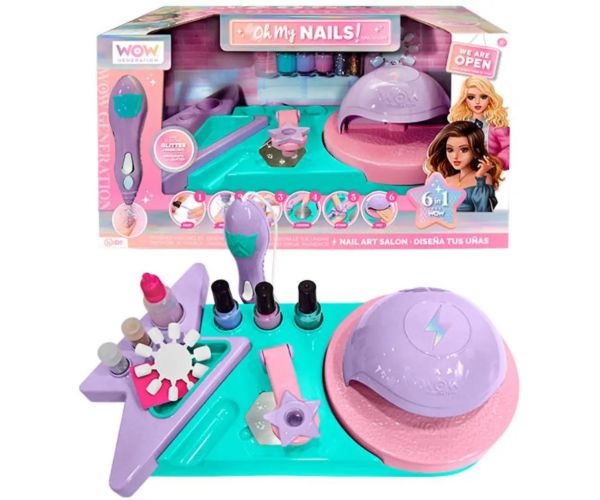 WOW Generation: Oh My Nails! - Set de joc pentru studio de unghii