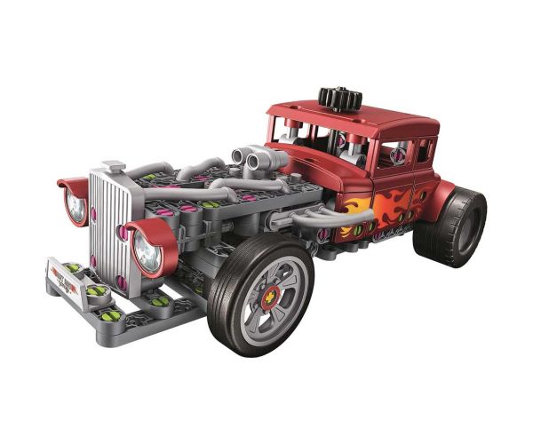 Science & Play: Flame Hot Road set de joc cu mașini - Clementoni
