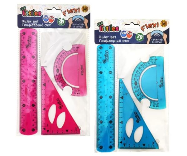 Set liniar din plastic 3 bucăți două variante