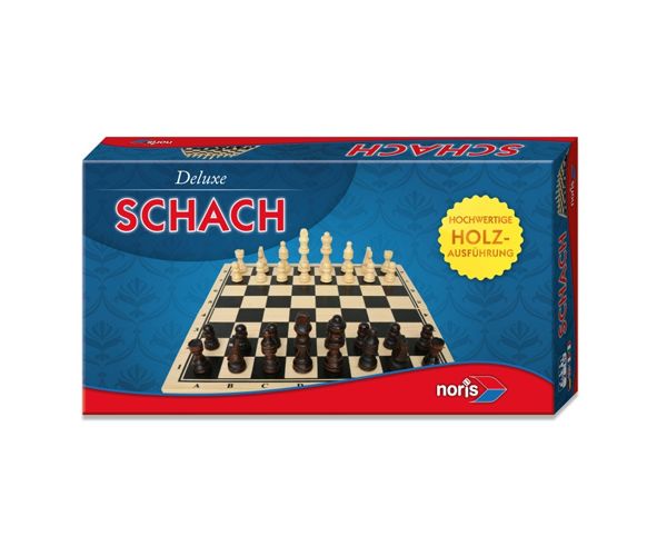 Deluxe set șah lemn - Noris