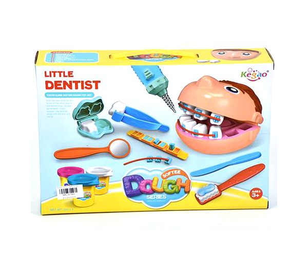 Dentist set plastilină cu ice cream maker