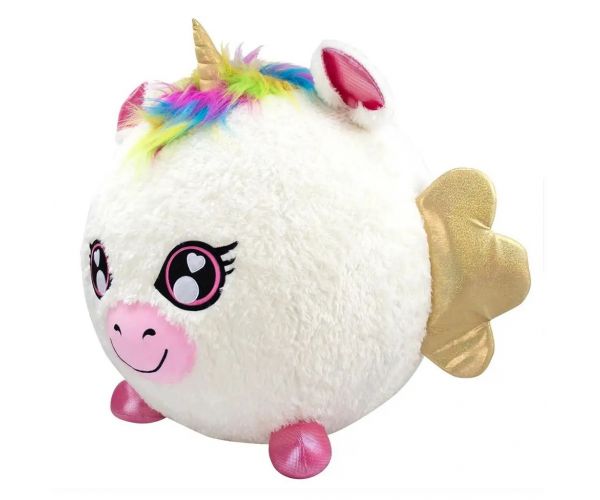 Eolo: Unicorn de pluș gonflabil Biggies, 45cm