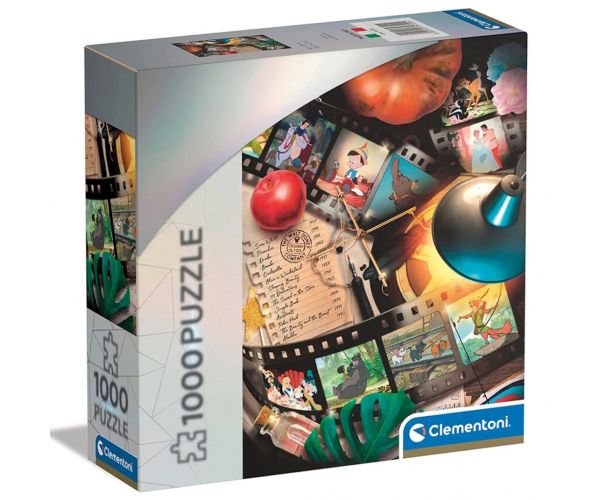 Disney 100: Puzzle clasic Disney de 1000 de piese - Clementoni