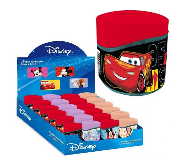 Disney: Ascuțitoare cu rezervor dublu Cars 1 buc.