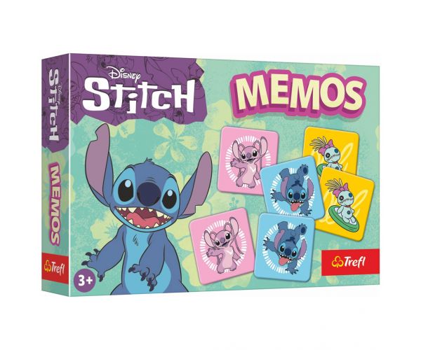 Disney: Lilo și Stitch joc de memorie - Trefl