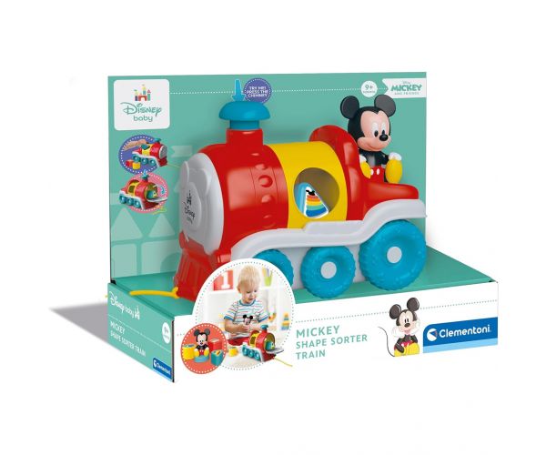 Disney+Mickey și prietenii săi cutie cu forme - Clementoni