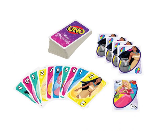 Disney Princess UNO joc de cărți - Mattel