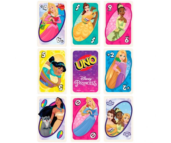 Disney Princess UNO joc de cărți - Mattel