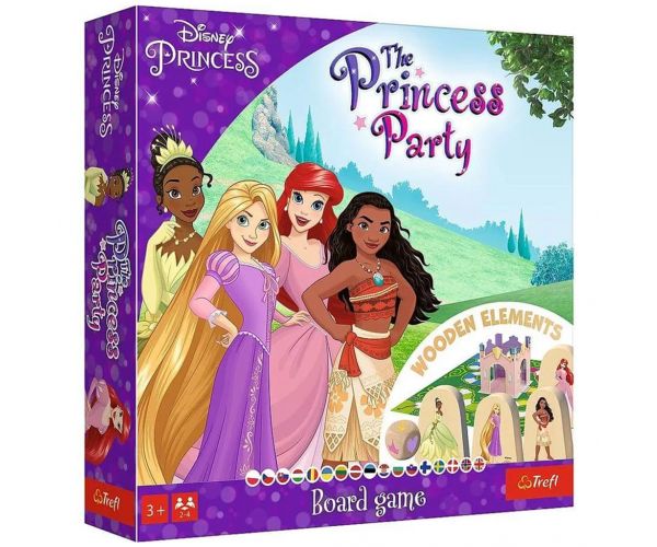 Disney+Prințese: Petrecerea Prințeselor - Joc de societate - Trefl