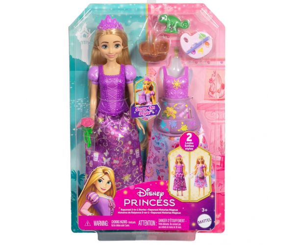Disney+Prințese: Set de joacă magic Rapunzel - Mattel