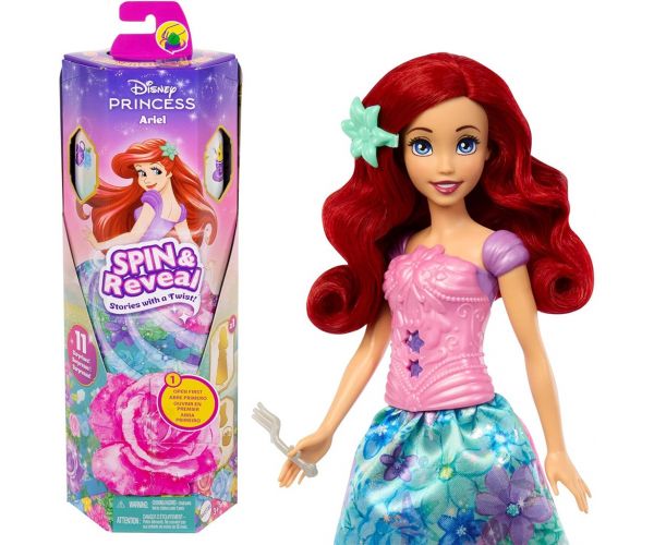 Disney Prințese: Surpriză Magică Păpușa Ariel - Mattel