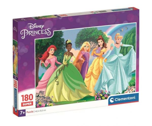 Disney Prințese puzzle super de 180 piese - Clementoni