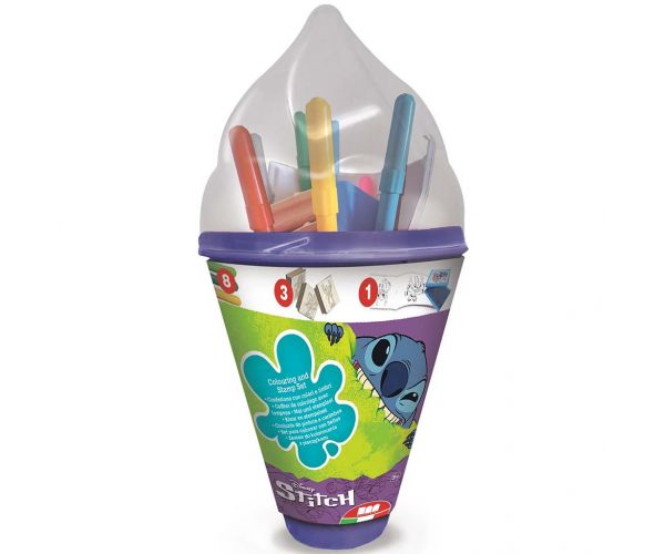 Disney: Set de ștampile în formă de înghețată Stitch