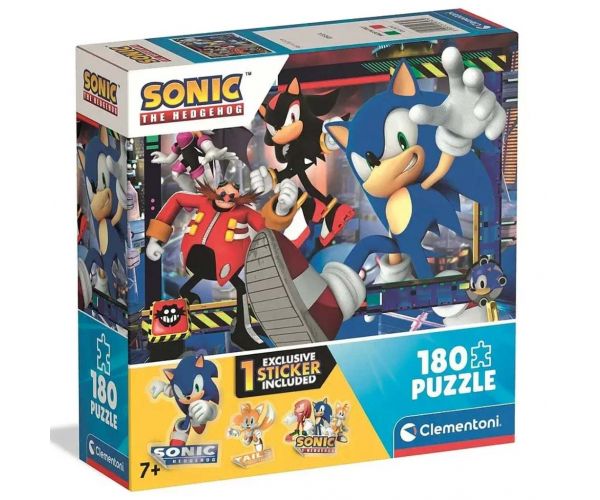 Disney+Sonic 2 puzzle super de 180 de piese - Clementoni