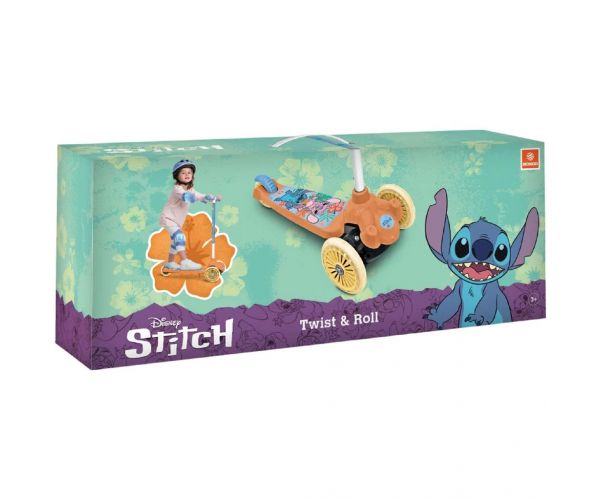 Disney Stitch Twist and Roll trotinetă cu trei roți - Mondo Toys