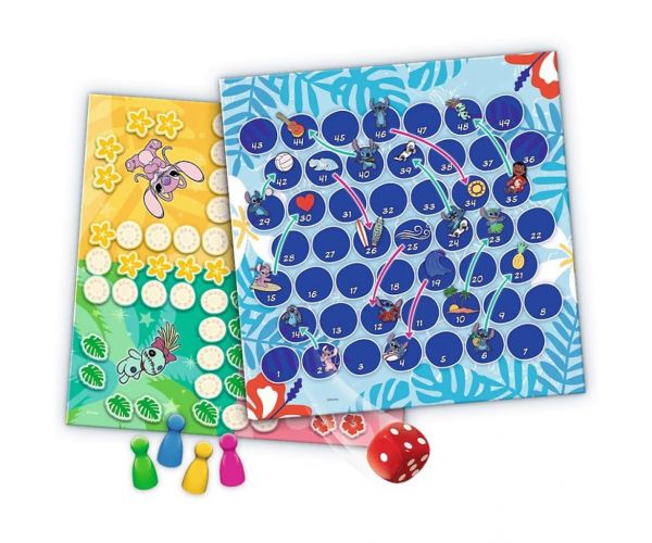 Disney: Stitch colecție de jocuri de societate 2 în 1 - Trefl