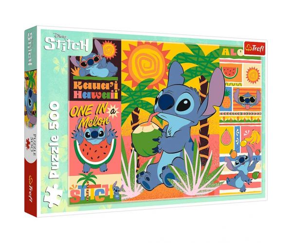 Disney: Stitch 500db-os puzzle - Trefl