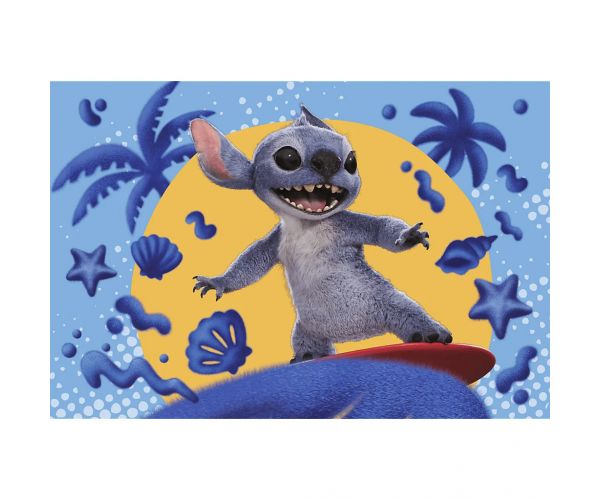 Disney: Stitch puzzle de 60 piese - Trefl