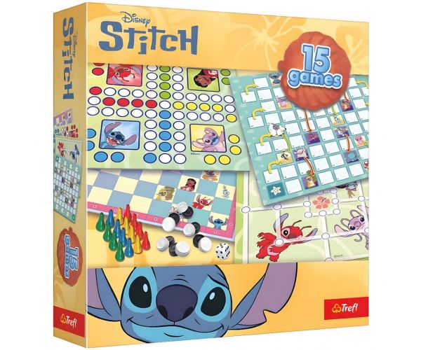 Disney Stitch set de jucării, 15 piese - Trefl